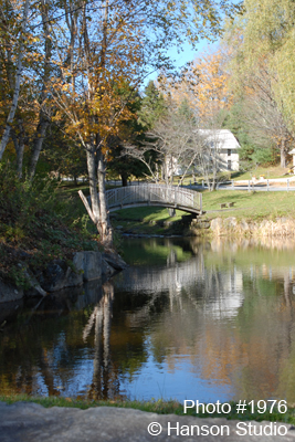 Weston, VT - Footbridge - Fall
